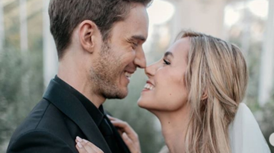 YouTuber PewDiePie και Marzia Bisognin