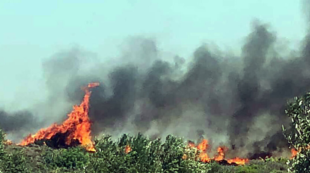Ελαφόνησος - Φωτιά