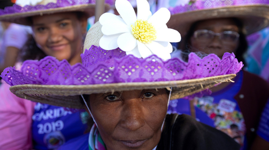 Διαδήλωση γυναικών για τον Αμαζόνιο