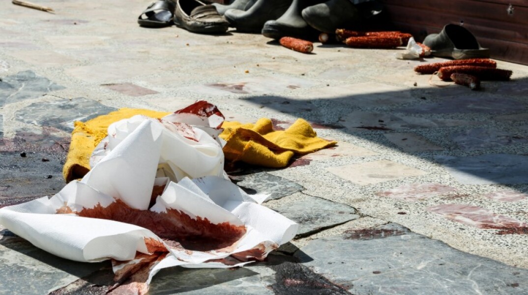 Το σημείο όπου σημειώθηκε το φονικό στην Ποντιάδα Χρυσούπολης Καβάλας  