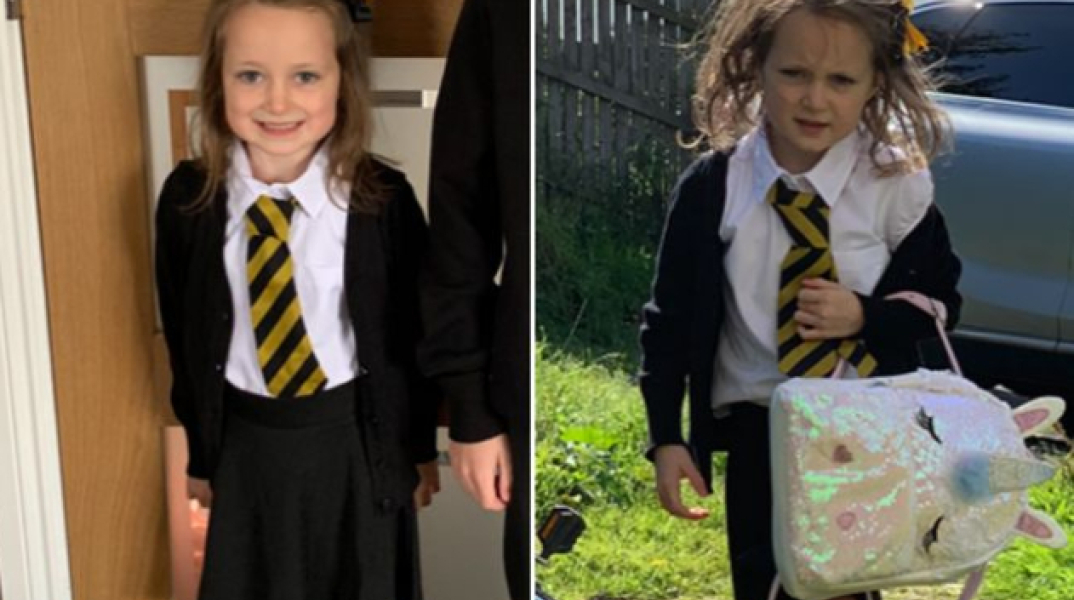 Η Λούσι πριν και μετά το σχολείο 