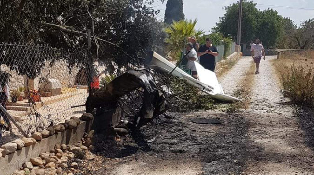 Σύγκρουση ελικοπτέρου με αεροσκάφος