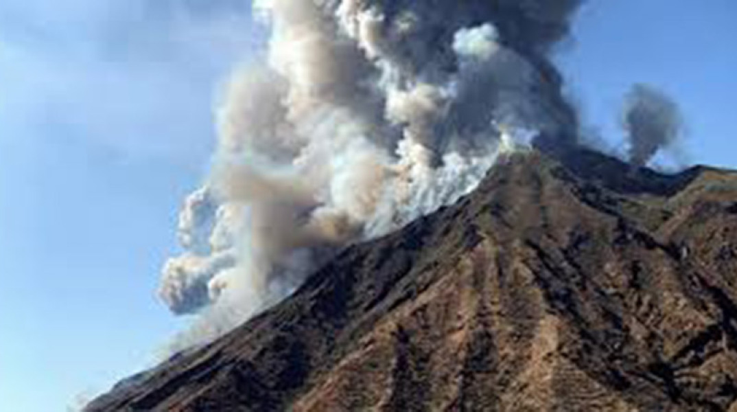 Ηφαίστειο Στρόμπολι στην Ιταλία