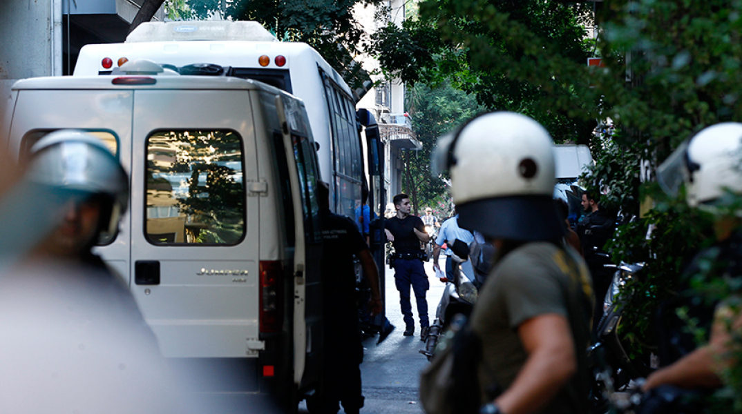 Αστυνομική επιχείρηση στα Εξάρχεια