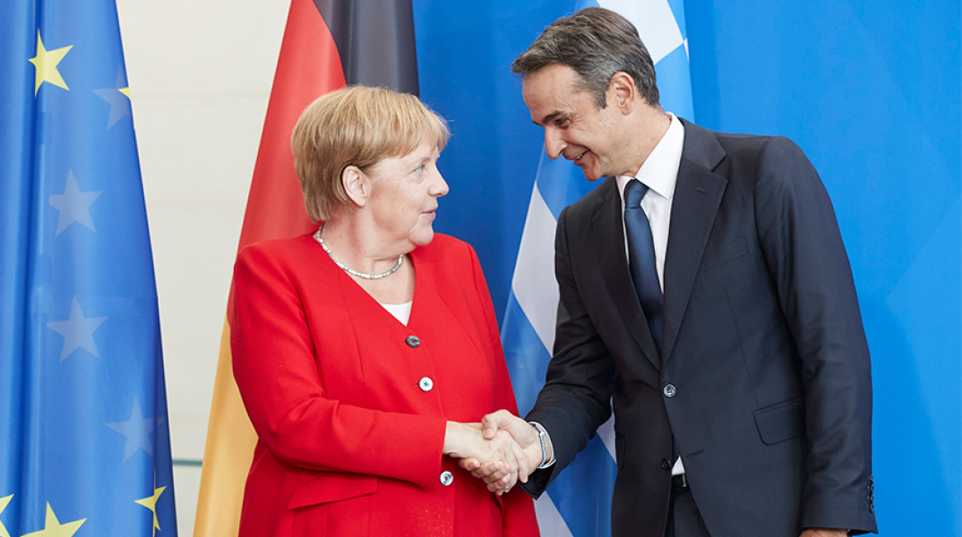 Άνγκελα Μέρκελ-Κυριάκος Μητσοτάκης