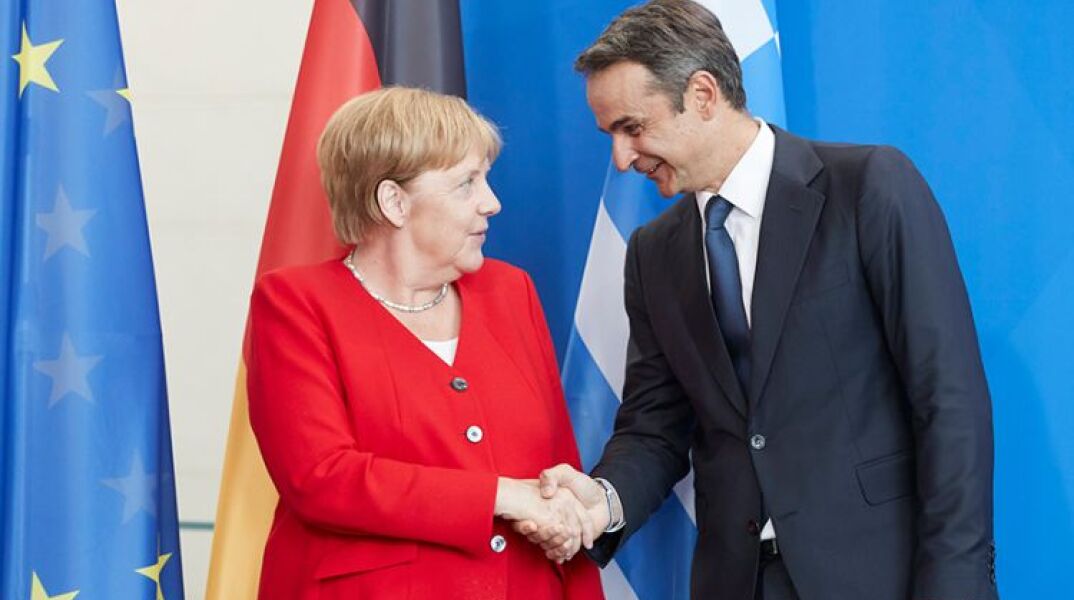 Άνγκελα Μέρκελ-Κυριάκος Μητσοτάκης