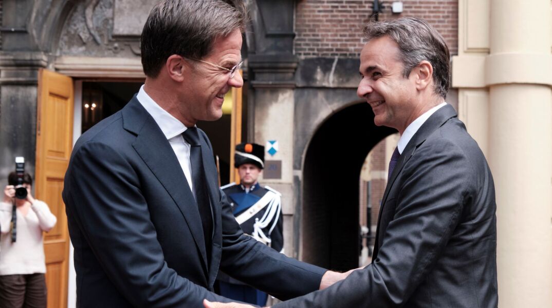 Μαρκ Ρούτε - Κυριάκος Μητσοτάκης