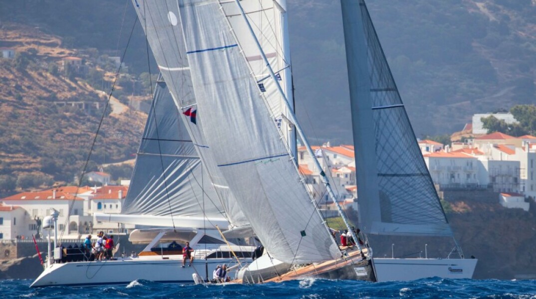 Στιγμιότυπο από τον αγώνα 