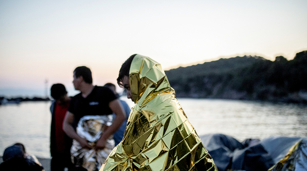 Πρόσφυγες στη Συκαμιά Λέσβου