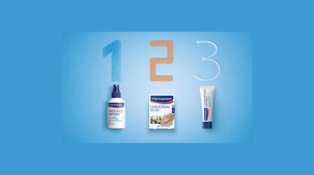 Hansaplast: Περιποίηση Πληγών σε 3 απλά Βήματα!