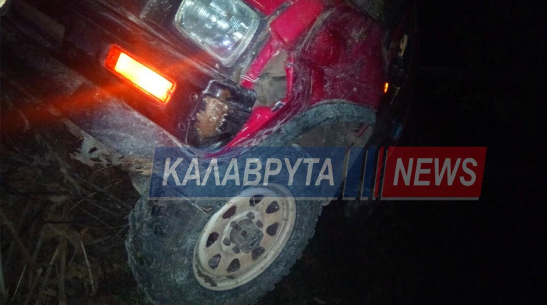 Βουτιά θανάτου για 73χρονο οδηγό οχήματος στην Αχαΐα - Το αυτοκίνητο έπεσε σε γκρεμό