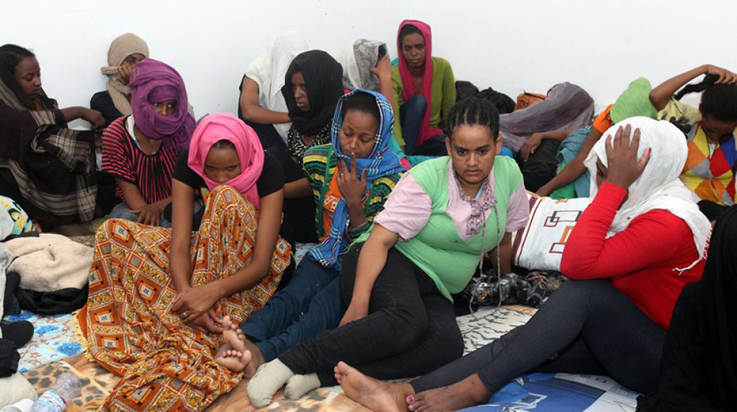 Κέντρο κράτησης στη Λιβύη