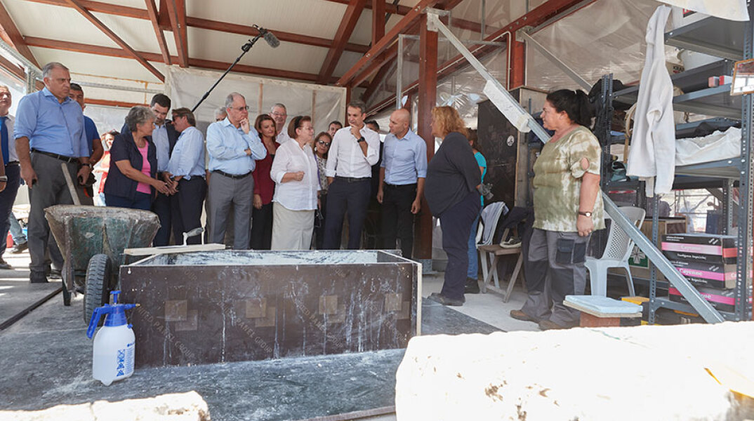 Στο αρχαίο θέατρο της Δωδώνης ο Μητσοτάκης