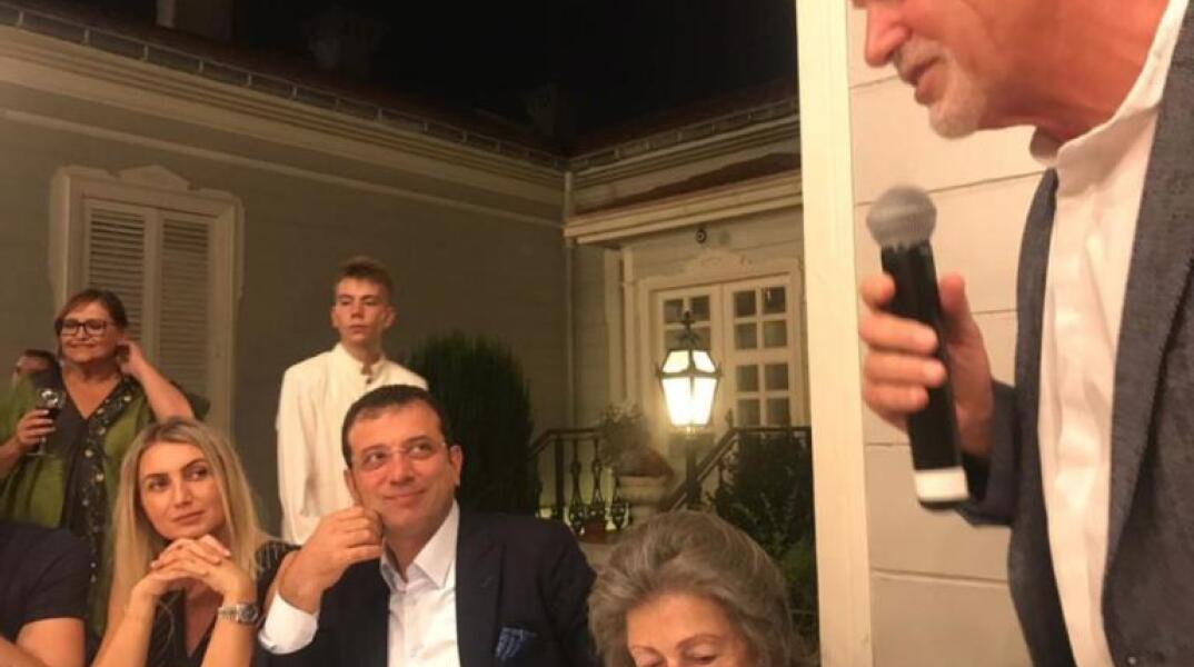 Ντιλέκ Ιμάμογλου, Εκρέμ Ιμάμογλου, Σεβίντς Ινονού και Γιώργος Παπανδρέου