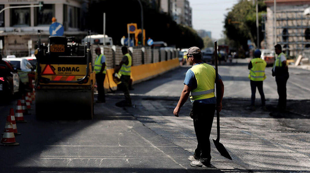 Εργασίες κατασκευής στο Μετρό Θεσσαλονίκης