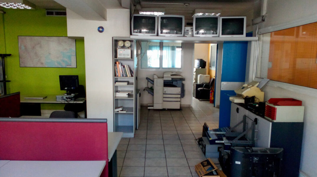 Γραφεία Mega Channel στη Θεσσαλονίκη