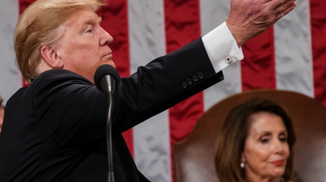 Ντόναλντ Τραμπ, Νάνσι Πέλοζι