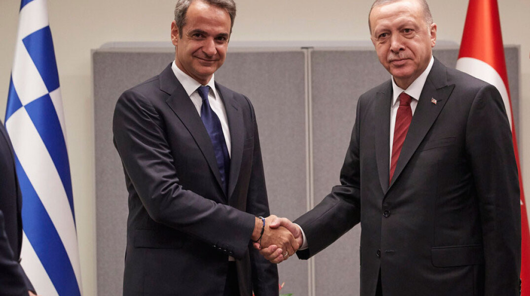 Μητσοτάκης - Ερντογάν 