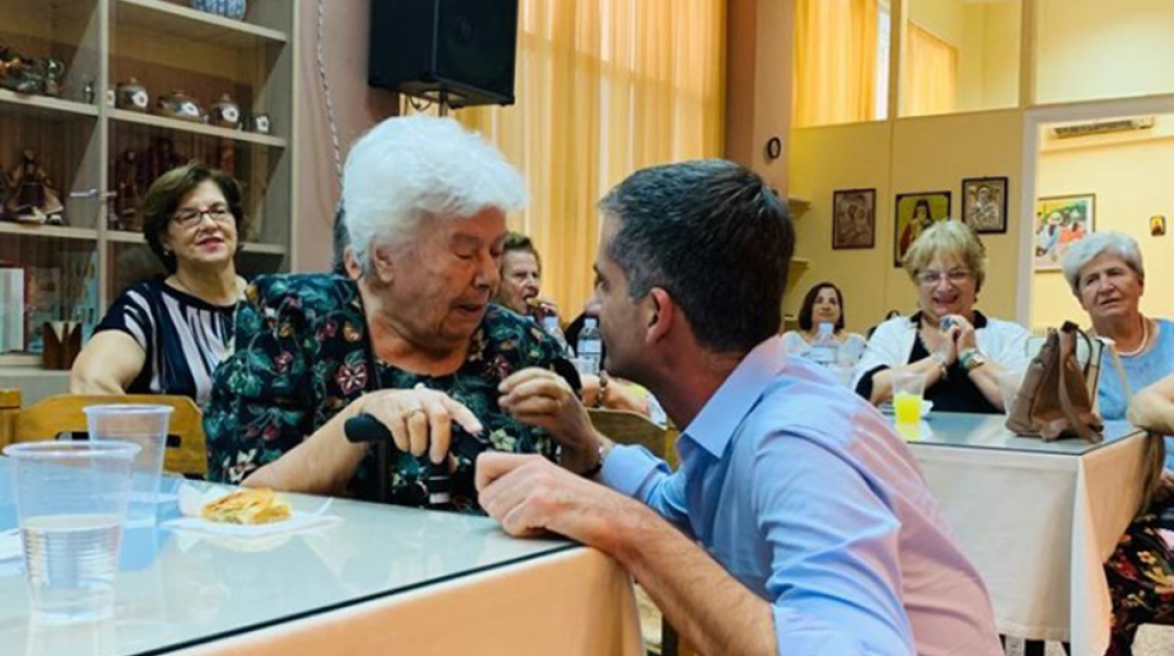 Κώστας Μπακογιάννης στη Λέσχη Φιλίας Αχαρνών