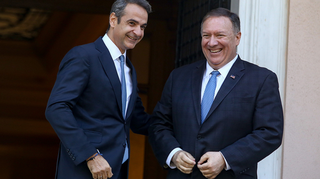 Κυριάκος Μητσοτάκης - Μάικ Πομπέο 