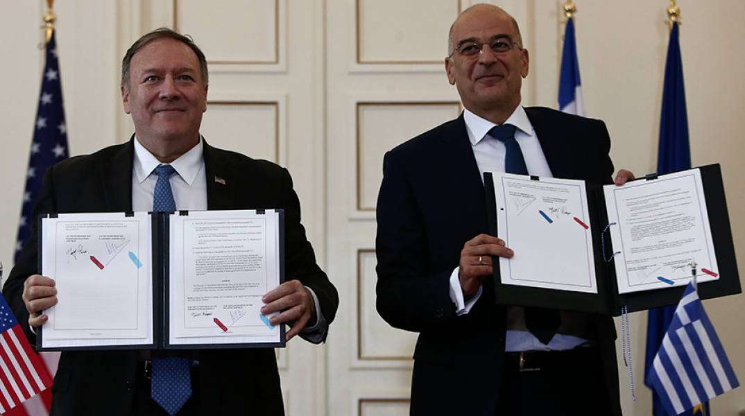 Μάικ Πομπέο-Νίκος Δένδιας