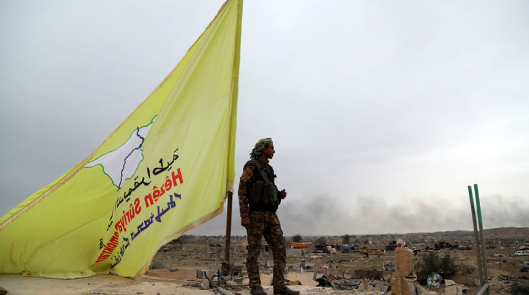 Κούρδος μαχητής στη Συρία