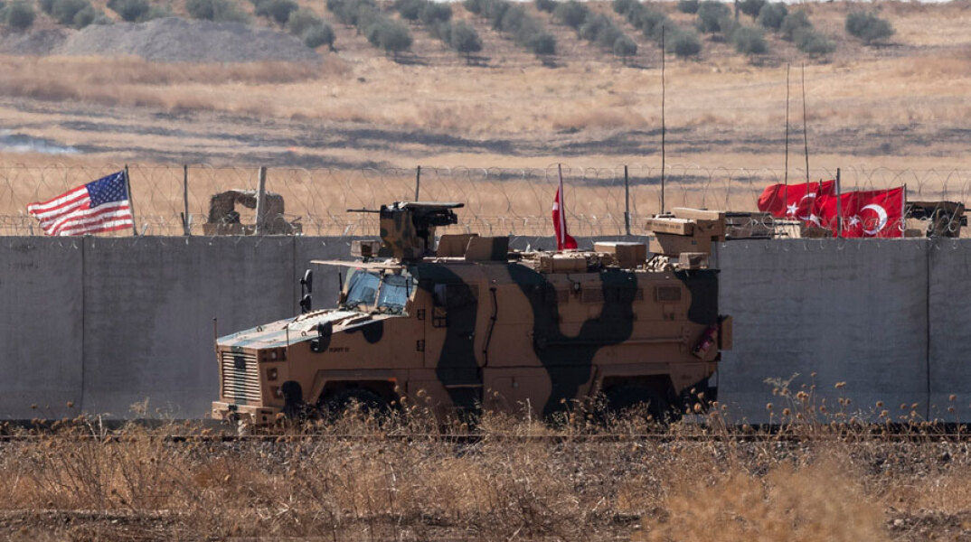 Τούρκοι στρατιώτες στα σύνορα με τη Συρία