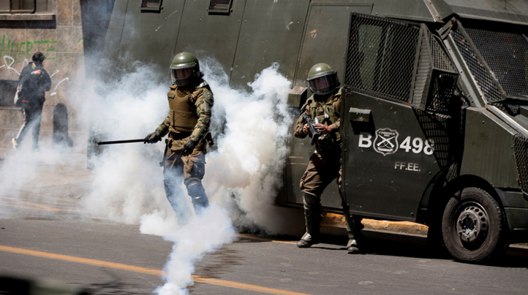 Δυνάμεις ασφαλείας στη Χιλή