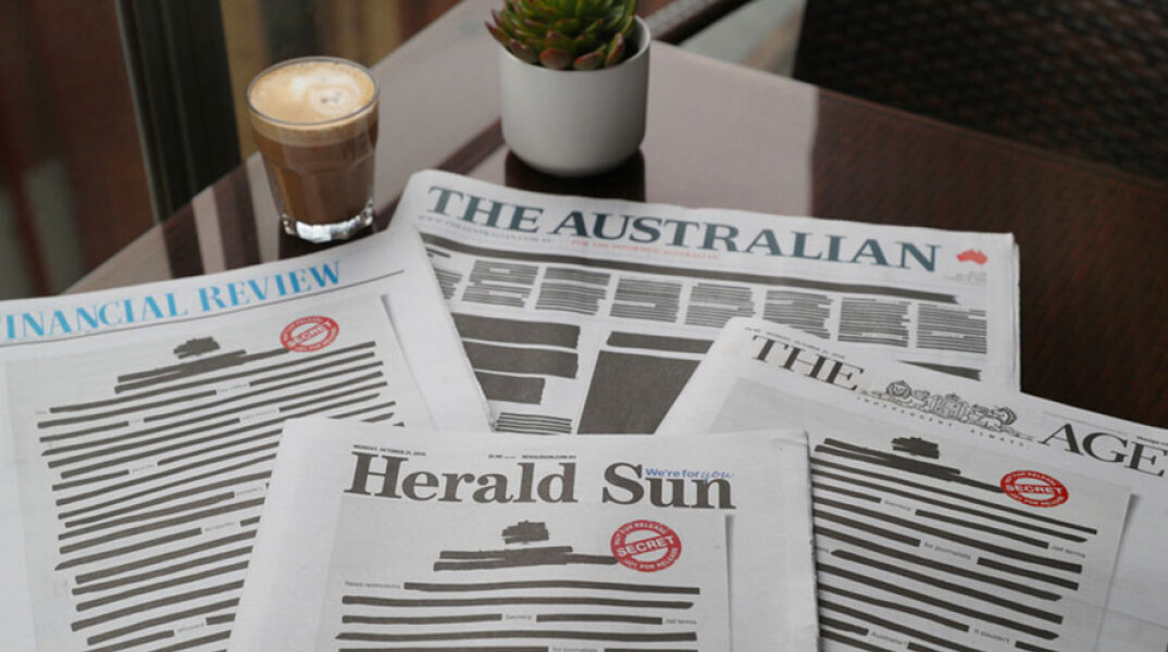 australia-newspapers-black