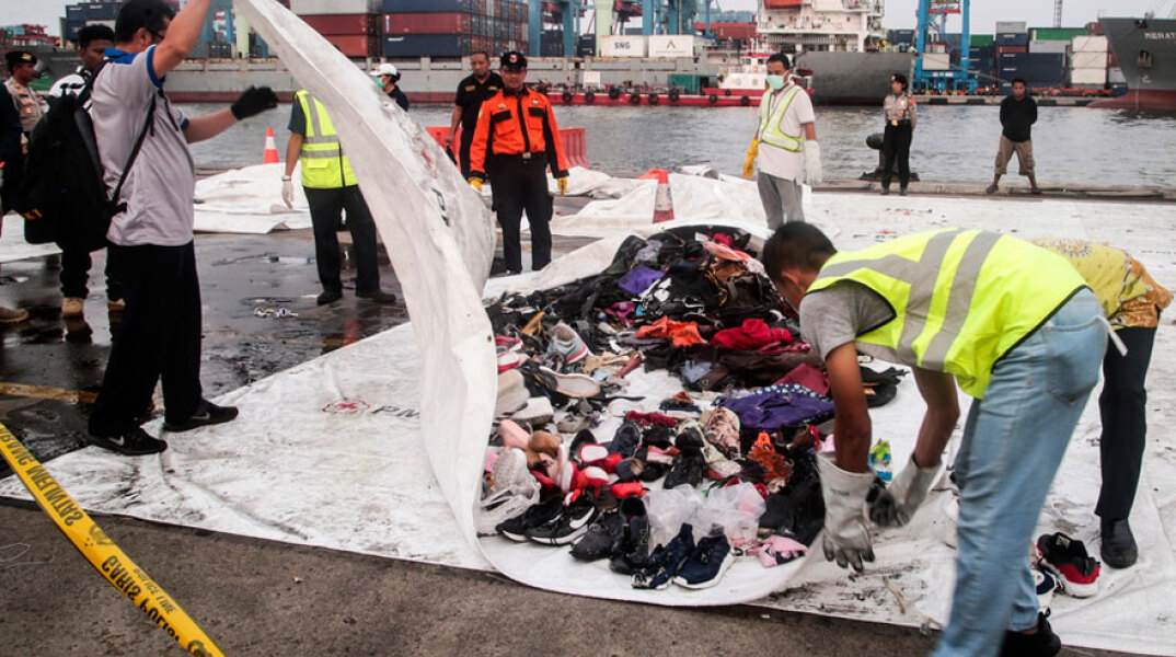 Συντριβή αεροσκάφους της Lion Air στην Ινδονησία