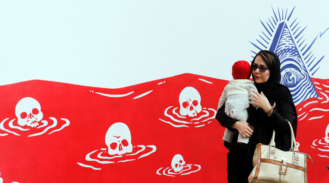 Αντιαμερικανικά γκράφιτι στην Τεχεράνη