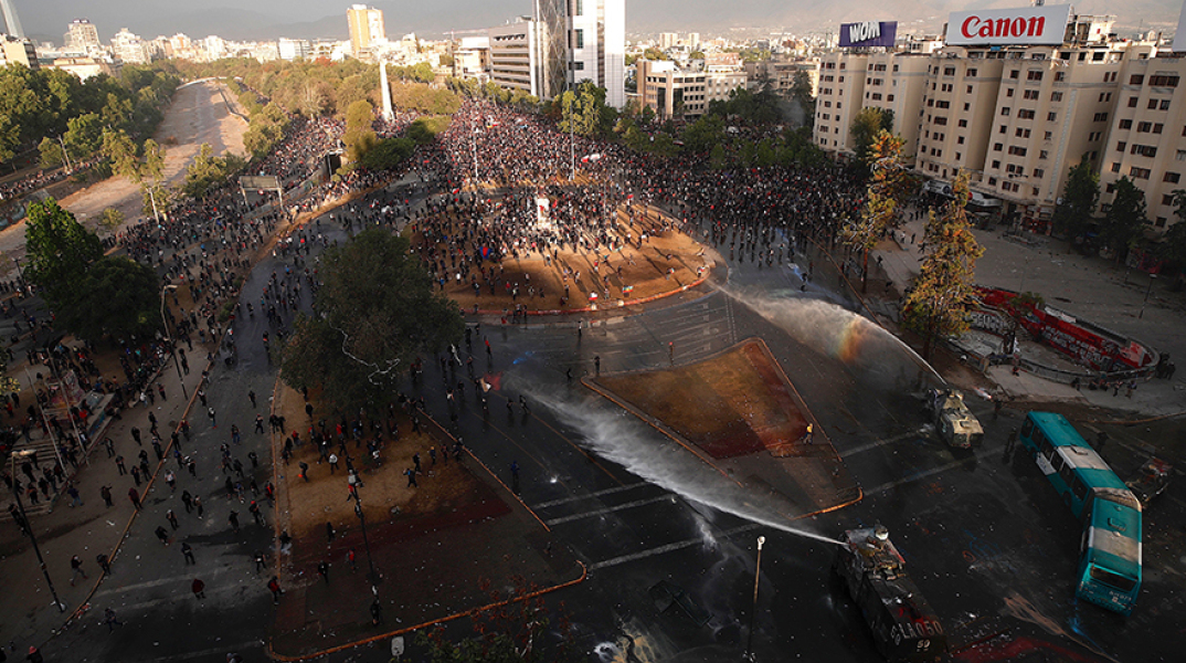 Διαδηλώσεις στο Σαντιάγο