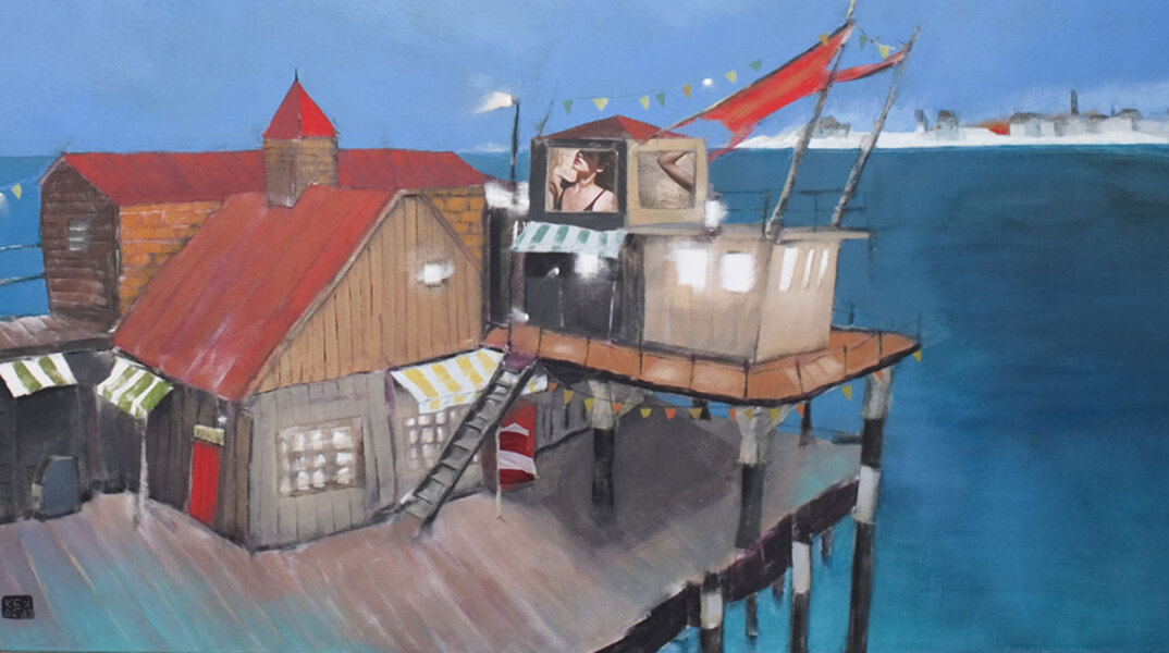 Χρήστος Κεχαγιόγλου «Ο Άλλος άνεμος», Γκαλερί Cube, Πάτρα