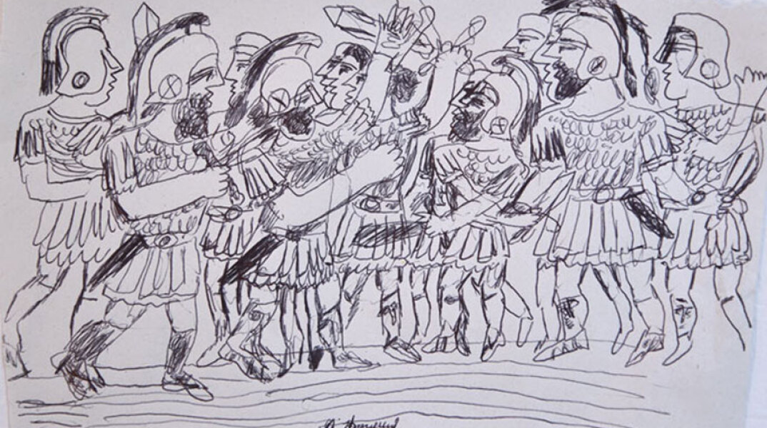 Αλέκος Φασιανός, Μαραθώνιο, μετάλλιο