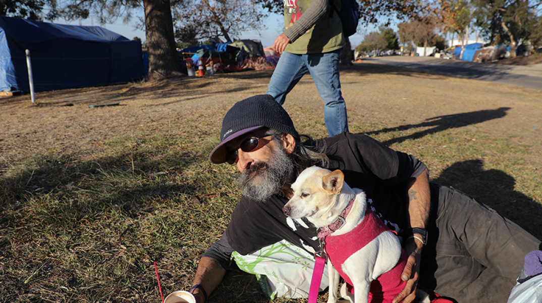 Άστεγος στις ΗΠΑ 