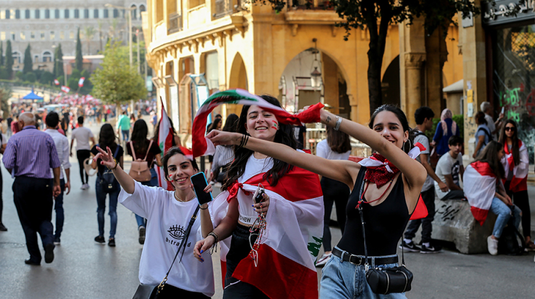 Αντικυβερνητικές διαδηλώσεις στον Λίβανο