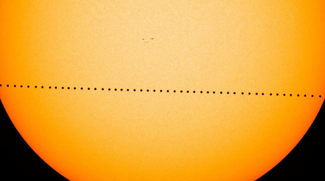 Η διάβαση του Ερμή από τον Ήλιο