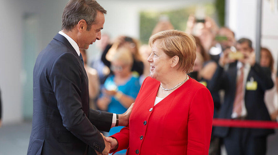 mitsotakis-merkel-germany
