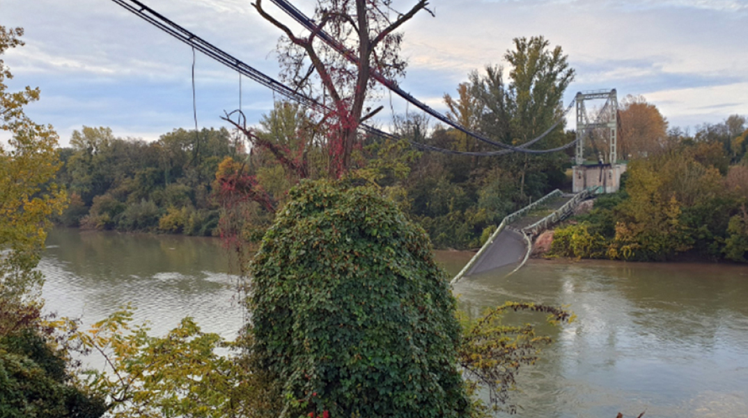 Κατάρρευση γέφυρας στην Τουλούζη 