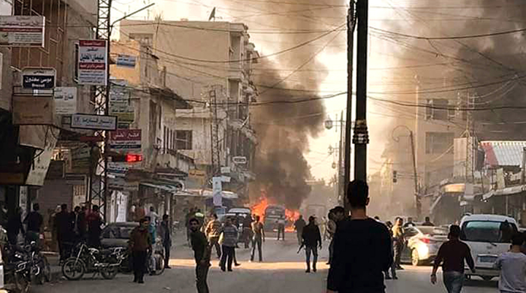 Βομβαρδισμός στη Συρία