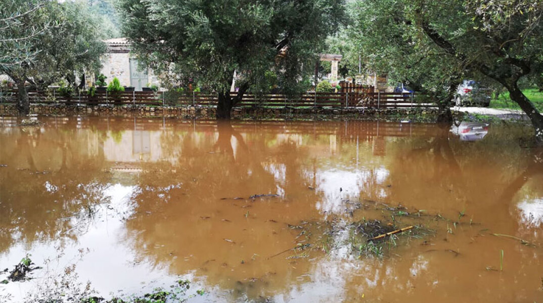 Καταστροφές στη Ζάκυνθο από την κακοκαιρία