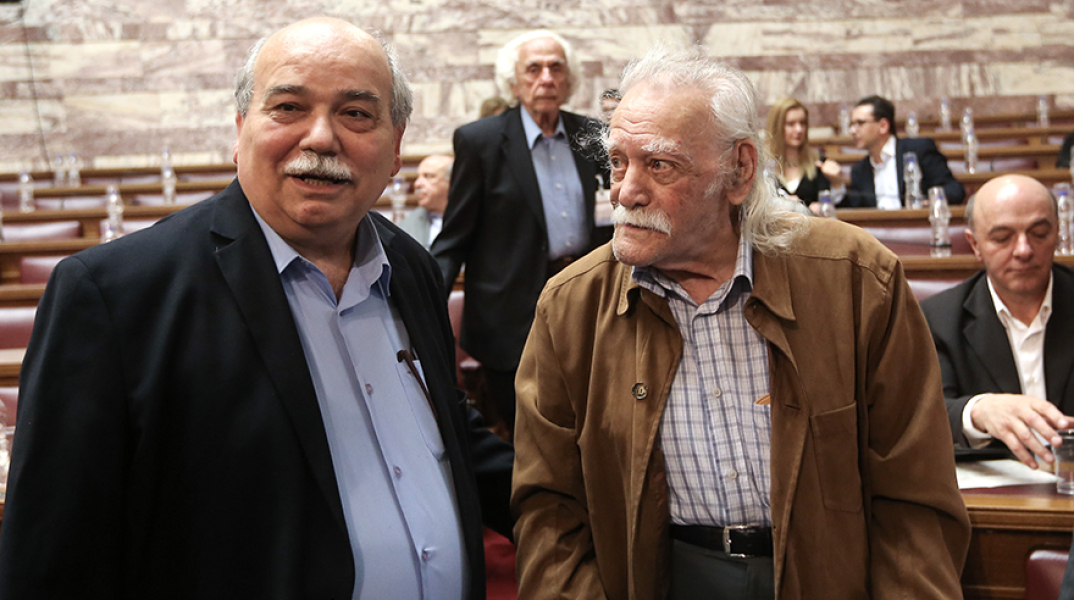 Νίκος Βούτσης, Μανώλης Γλέζος 