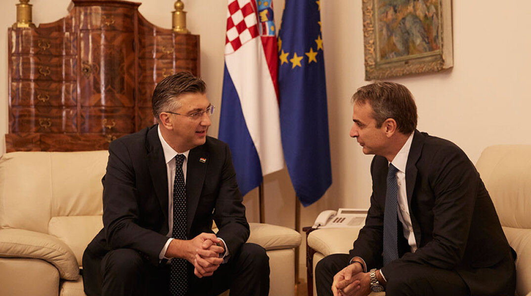 Αντρέι Πλένκοβιτς - Κυριάκος Μητσοτάκης