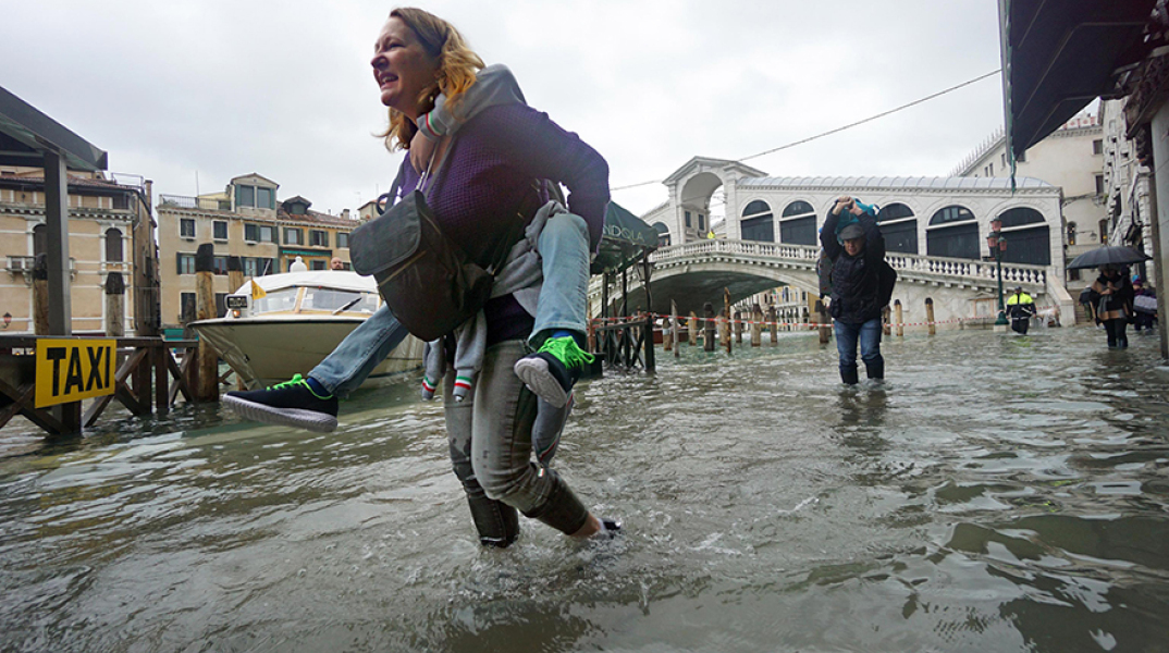 Πλημμύρισε η Βενετία