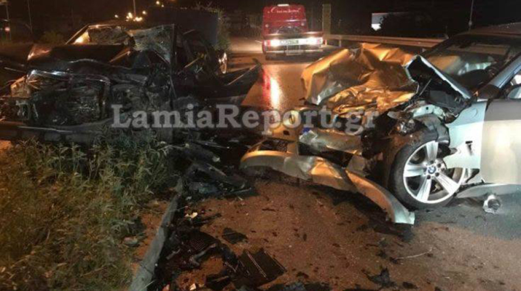 Τροχαίο δυστύχημα στη Λαμία