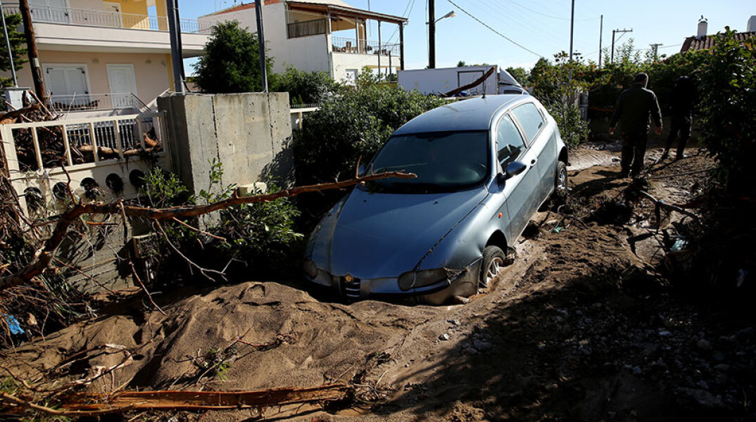 Σαρωτικό το πέρασμα της κακοκαιρίας «Γηρυόνης» στην Κινέτα