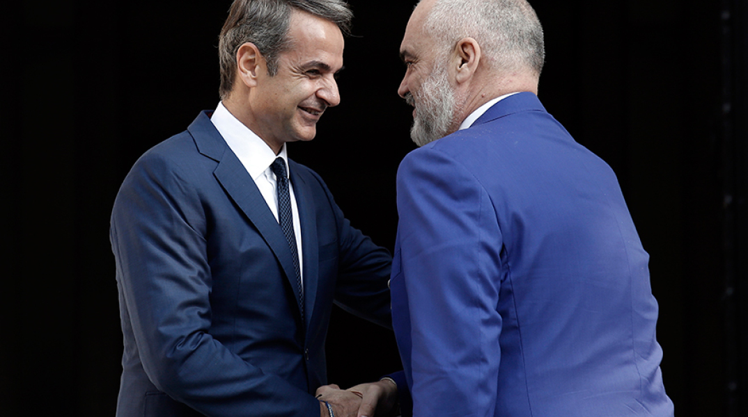 Κυριάκος Μητσοτάκης - Έντι Ράμα 