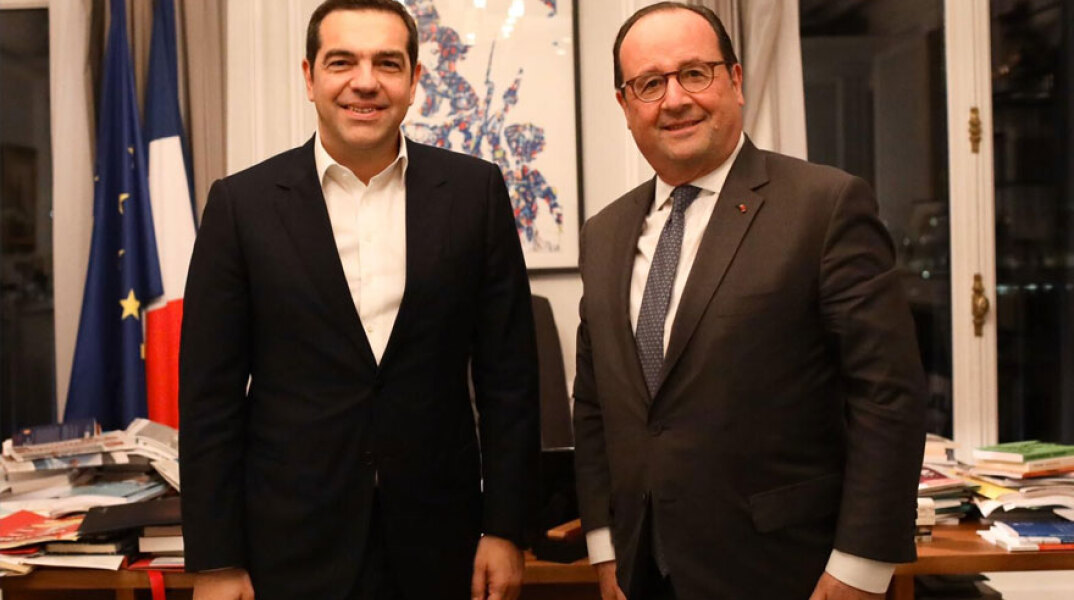 Συνάντηση Τσίπρα-Ολάντ στο Παρίσι