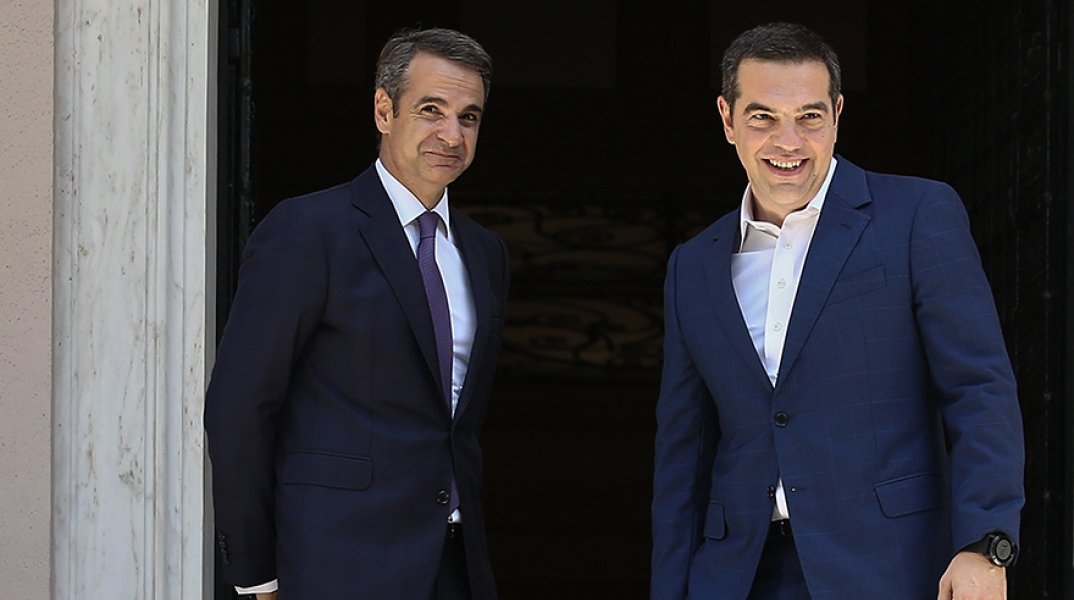 Κυριάκος Μητσοτάκης, Αλέξης Τσίπρας