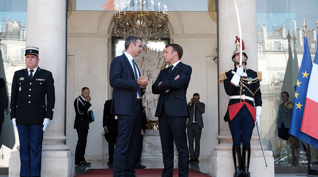 mitsotakis-macron1